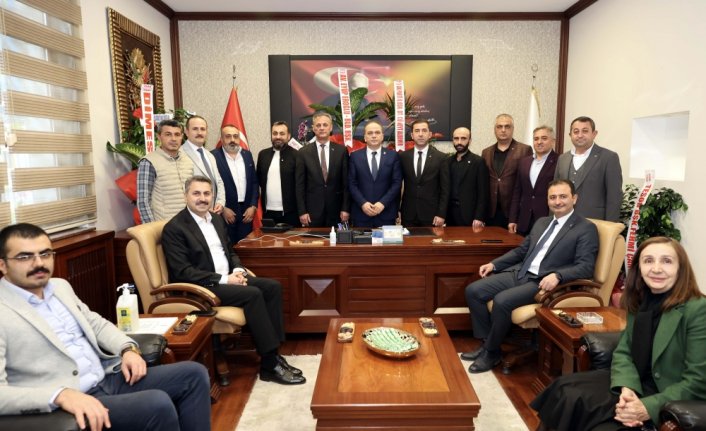 Tokat Belediye Başkanı Eroğlu, Tokat TSO'yu ziyaret etti