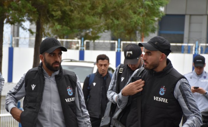 Trabzonspor kafilesi Ankara'ya gitti