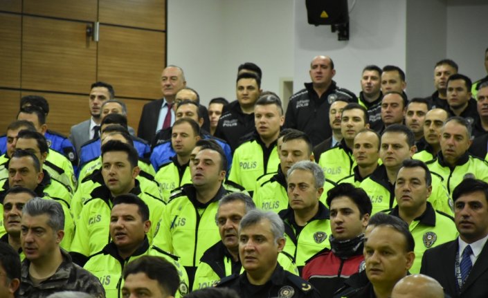 “Trafik Birim Amirleri Bölge Değerlendirme Toplantısı“ Samsun'da yapıldı