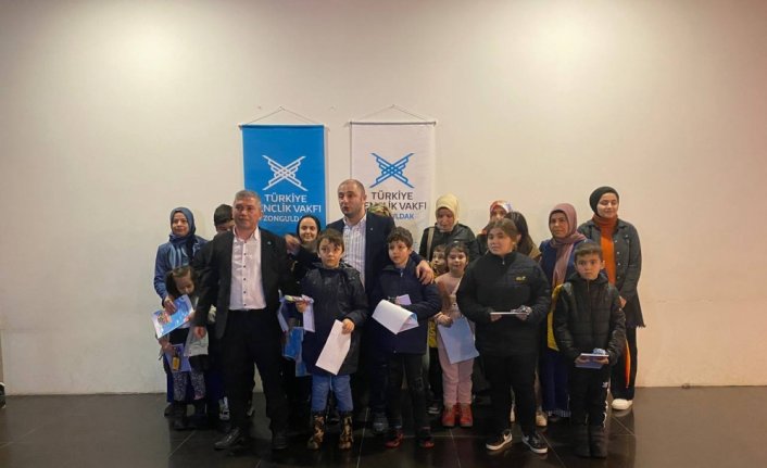 Zonguldak'ta öksüz ve yetim çocuklar ilk kez sinemada film izledi