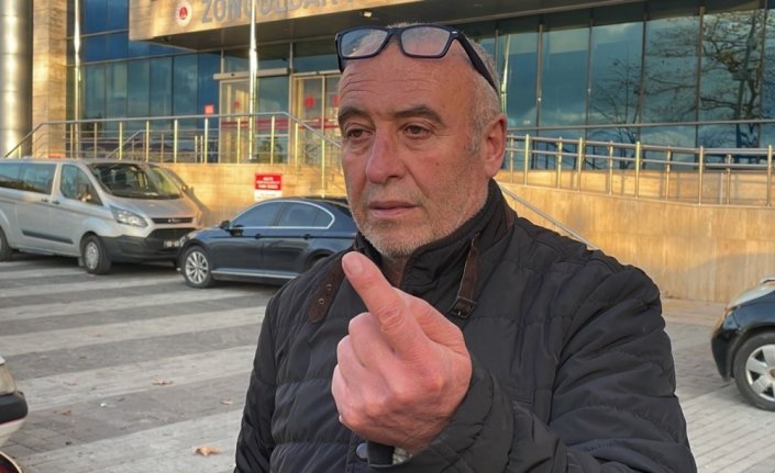 Zonguldak'ta terastan düşen kadının ölümüne ilişkin yargılanan sanık hakim karşısında