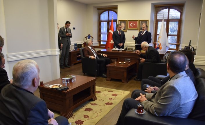 AK Parti Afyonkarahisar Milletvekili Eroğlu, Trabzon ziyaretlerde bulundu