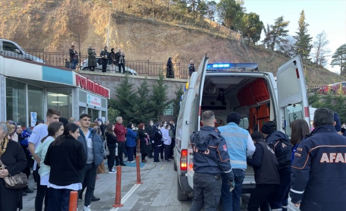 Artvin Devlet Hastanesi'nde yangın tatbikatı yapıldı