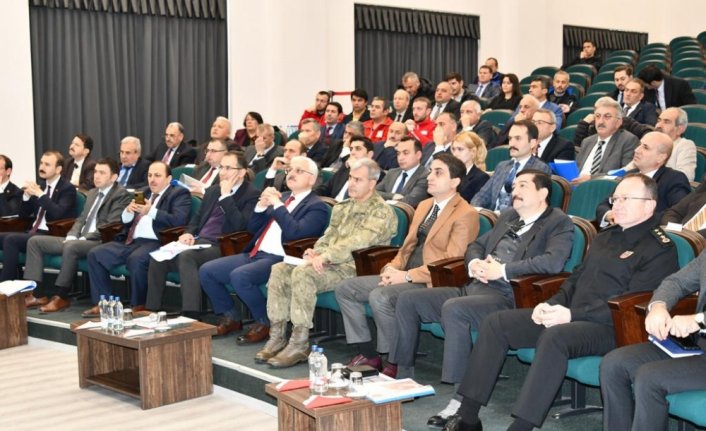 Bolu'da kış tedbirleri toplantısı yapıldı