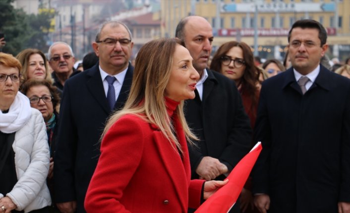 CHP'li Nazlıaka, Kastamonu'daki “ilk kadın mitingi“ kutlamalarına katıldı