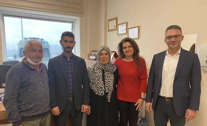 Düzce'de kadın hasta özel tedavi programıyla fazla kilolarından kurtuldu