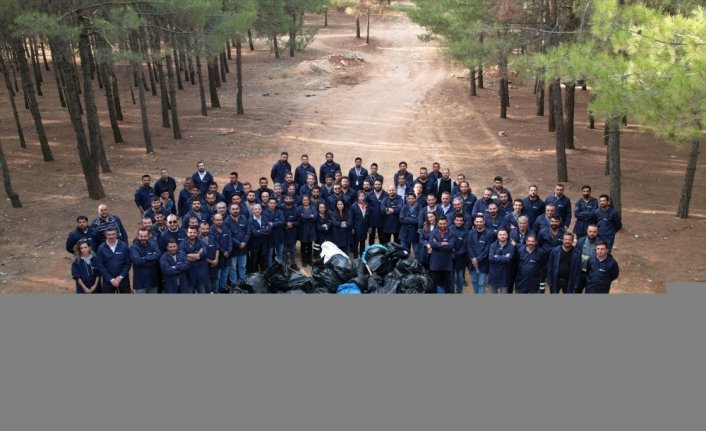 Enerjisa Enerji gönüllülerle birlikte 5,5 ton atık topladı