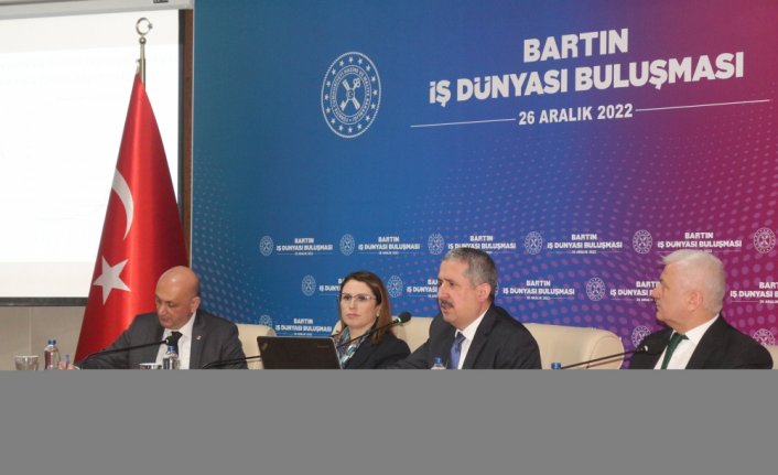 Hazine ve Maliye Bakan Yardımcısı Gürcan, Bartın'da iş insanlarıyla buluştu: