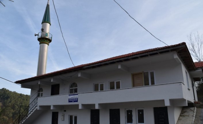 Karabük'te şehidin babası oğlu adına cami yaptırdı