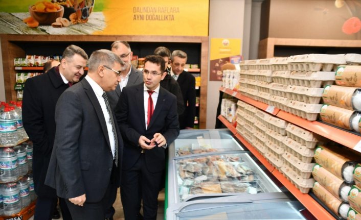 Karabük'te Tarım Kredi Kooperatif Marketi açıldı