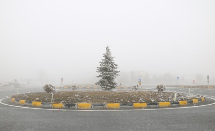 Kastamonu'da sis etkili oldu
