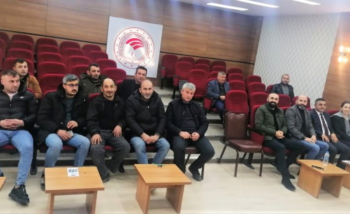 Kavak'ta besi sığırcılığı kursunda başarılı olanlara sertifikaları verildi