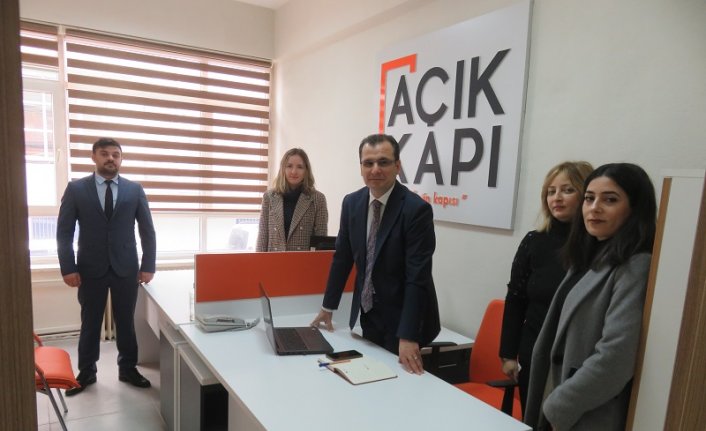 Merzifon’da “Açık Kapı Bürosu“ hizmete girdi