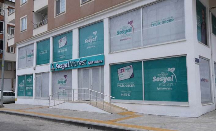 Ordu'da üniversite öğrencilerine sosyal market desteği