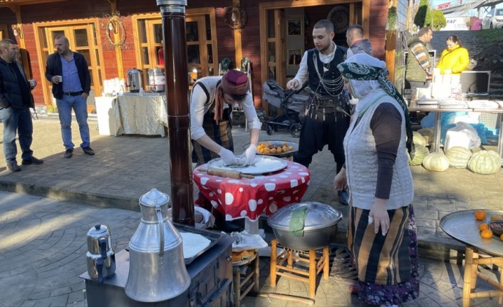Rize'de yöresel yemek yarışması yapıldı