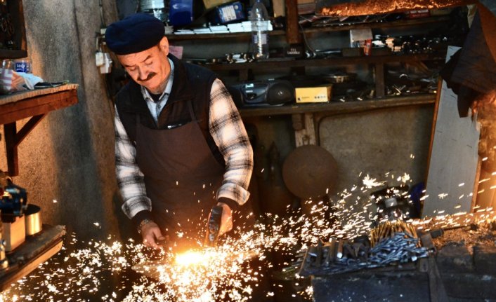 Safranbolu'da tarihi konakların kapı kilitleri son ustaya emanet