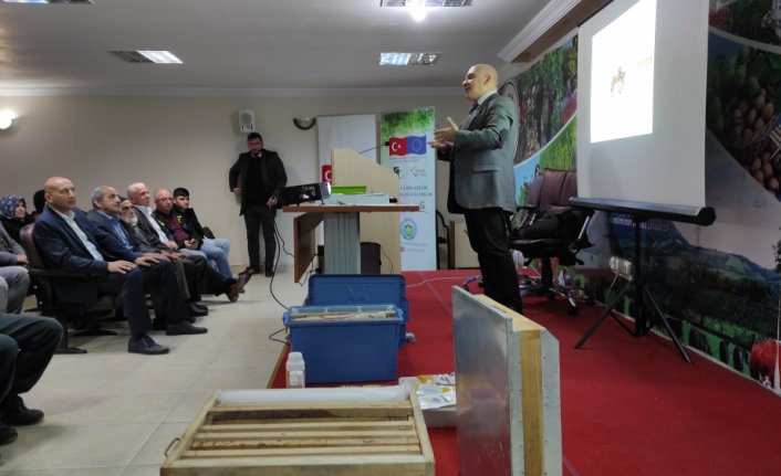 Salıpazarı ilçesinde arıcılık kursu açıldı