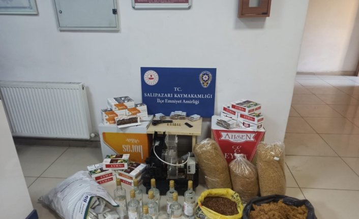 Salıpazarı'nda kaçakçılık operasyonu