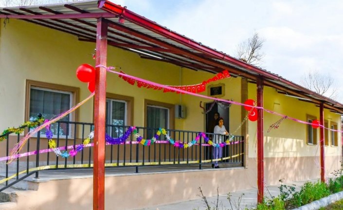 Samsun'da atıl haldeki eski okul binası köy yaşam merkezine dönüştürüldü