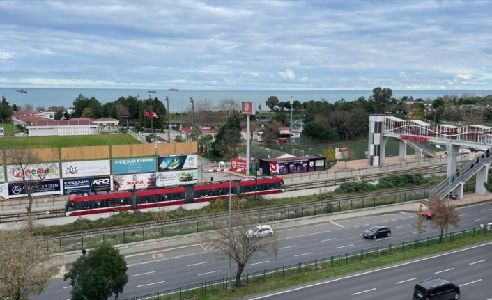 Samsun'da tramvayın çarptığı kişi hayatını kaybetti