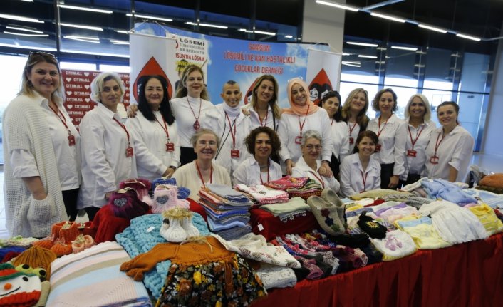 Samsun'da yeni yıl kermesi geliri lösemili çocuklar için kullanılacak