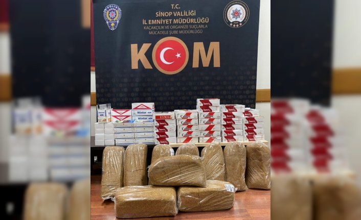 Sinop'ta 30 bin 200 makaron ele geçirildi