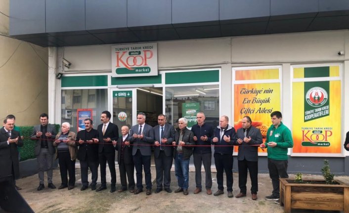 Terme'de Tarım Kredi Kooperatif Mini Market açıldı
