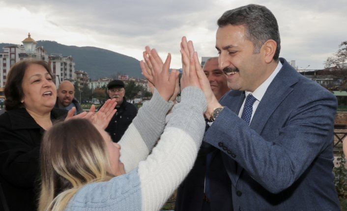 Tokat Belediye Başkanı Eroğlu özel gereksinimli bireylerin doğum gününe katıldı