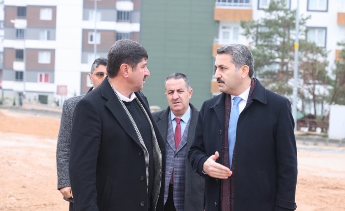 Tokat Belediye Başkanı Eroğlu, sürdürülen çalışmaları inceledi