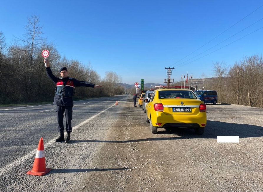 Zonguldak İl Jandarma Komutanlığından huzur ve güven uygulaması