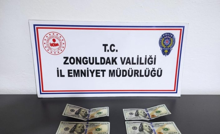 Zonguldak'ta sahte dolarla yakalanan 3 şüpheli gözaltına alındı