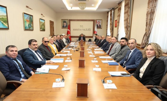 Amasya İl İstihdam ve Mesleki Eğitim Kurulu Toplantısı yapıldı
