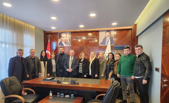 Artvin Girişimci İş Kadınları Derneğinden Arhavi TSO'ya ziyaret