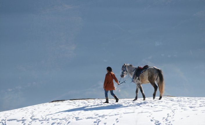 Babasından öğrendiği biniciliği 20 yıl sonra mesleğe dönüştürdü