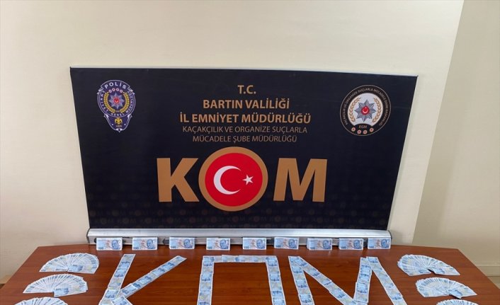 Bartın'da sahte para operasyonunda yakalanan 3 şüpheli tutuklandı