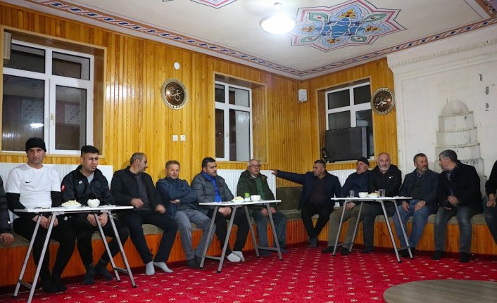 Bayburt'ta kış akşamları 