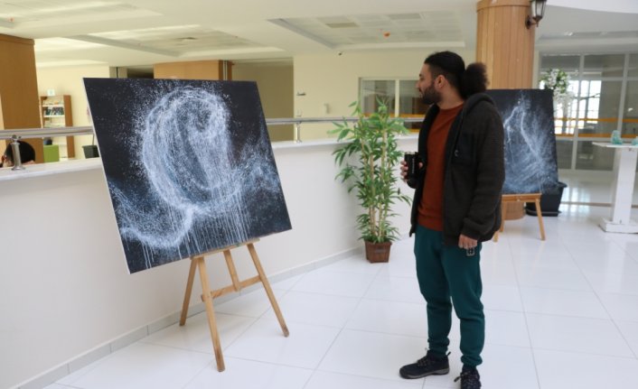 Bayburt'ta “Varlık ve Yokluk“ konulu resim sergisi açıldı