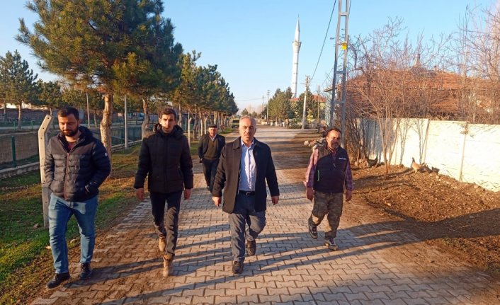 Boğazkale Belediyesi Yekbas köyünde çalışma yürütüyor