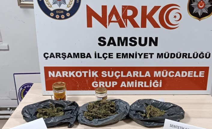 Çarşamba'da uyuşturucu operasyonunda 1 zanlı yakalandı