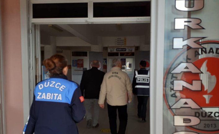 Düzce'de okul kantinleri denetlendi