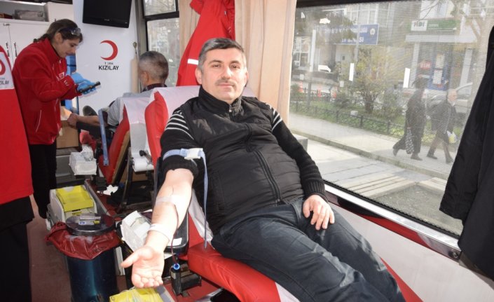 Espiye İlçe Müftülüğünce kan bağış kampanyası düzenlendi