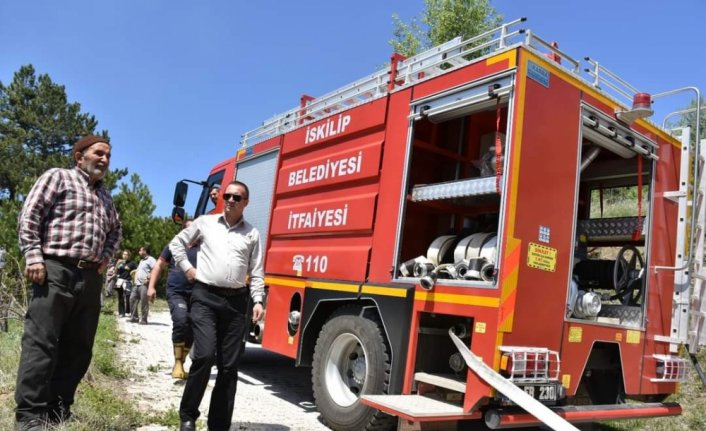 İskilip İtfaiye Müdürlüğü 2022'de 117 olaya müdahale etti