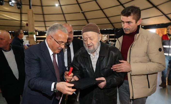 Ordu'da görme engelliler etkinlikte gönüllerince eğlendi