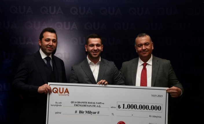 QUA Granite 2023’e 1 milyar TL’lik satış anlaşmasıyla girdi