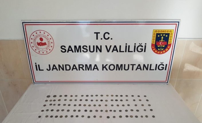 Alaçam'da çeşitli dönemlere ait 101 sikke ele geçirildi