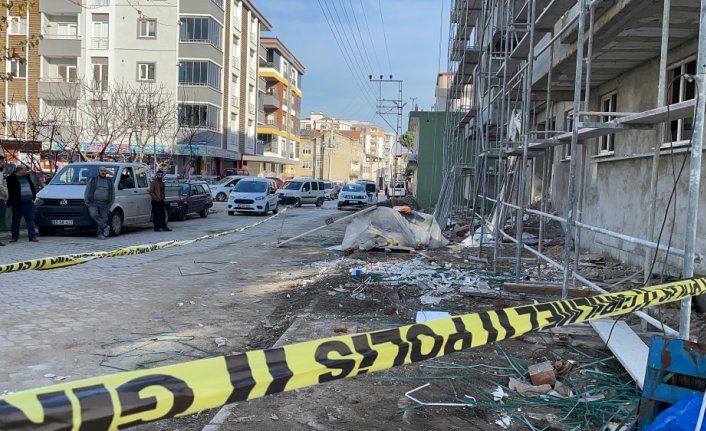 Samsun'da inşaat iskelesinden düşen işçi yaşamını yitirdi