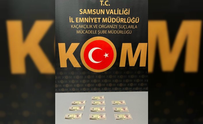 Samsun'da piyasaya sahte para sürmek isteyen zanlı yakalandı