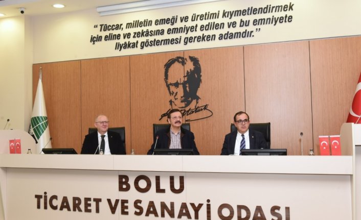 TOBB Yönetim Kurulu Toplantısı Bolu'da yapıldı