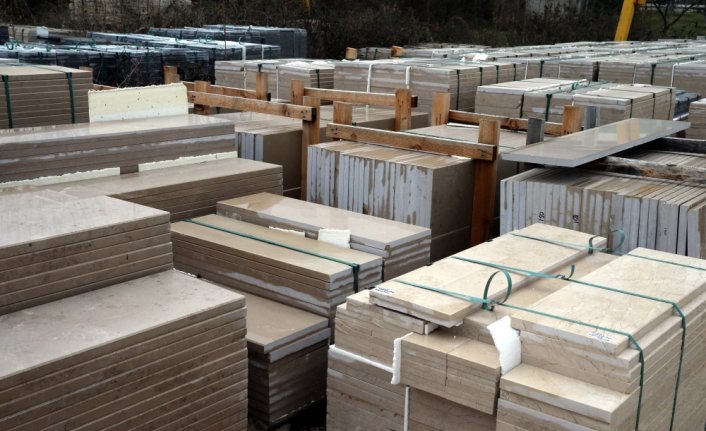 Tokat mermeri 5 ülkede yapıları süslüyor