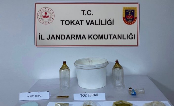 Tokat'ta uyuşturucu operasyonunda 4 şüpheli yakalandı